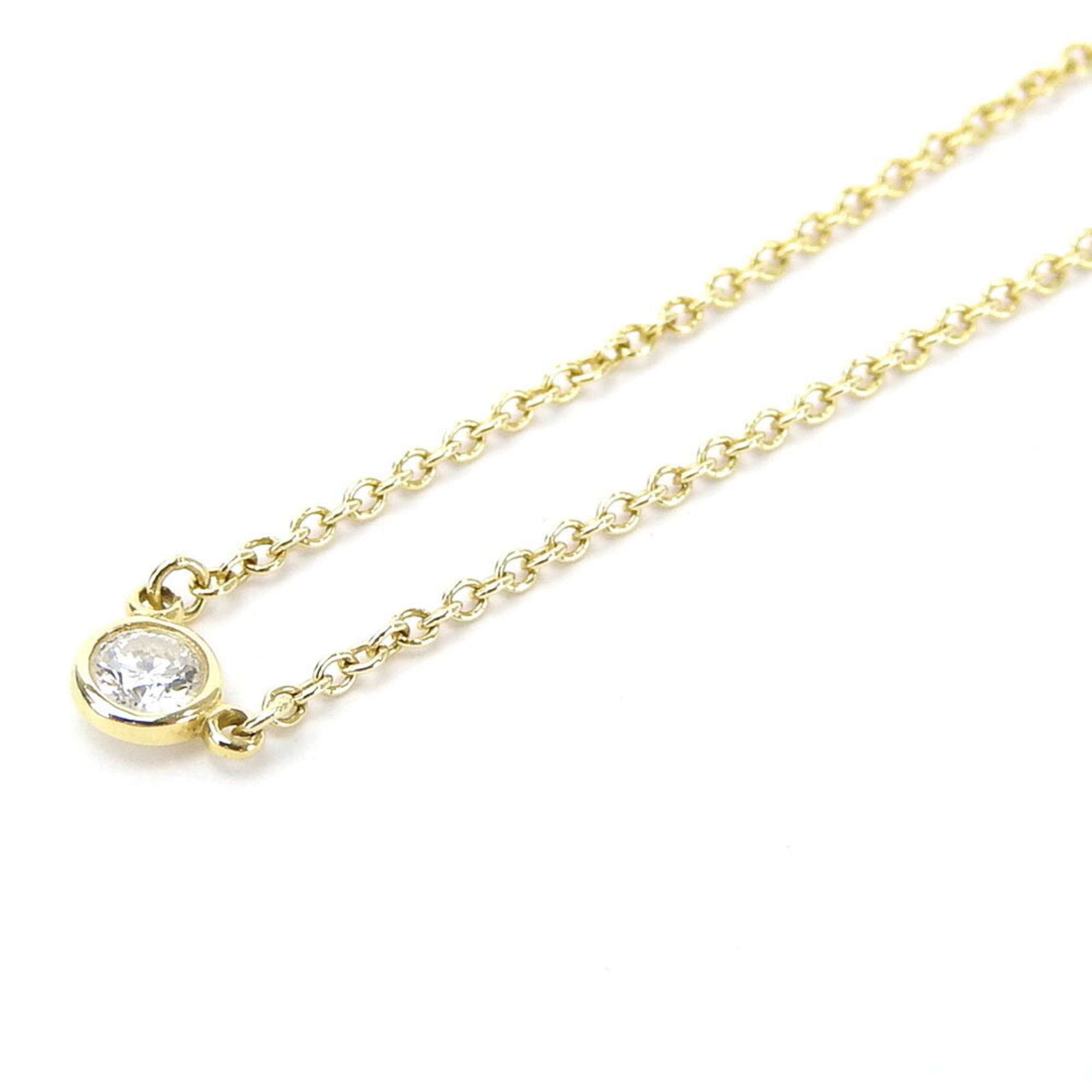 Elsa Peretti Pendant Necklace 18K Yellow Gold 3.9mm
