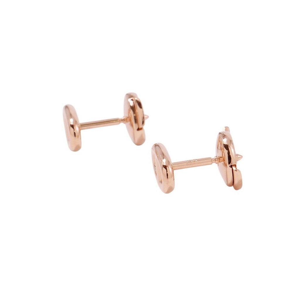 Kara Stud Earrings 18K Rose Gold 18K Rose Gold