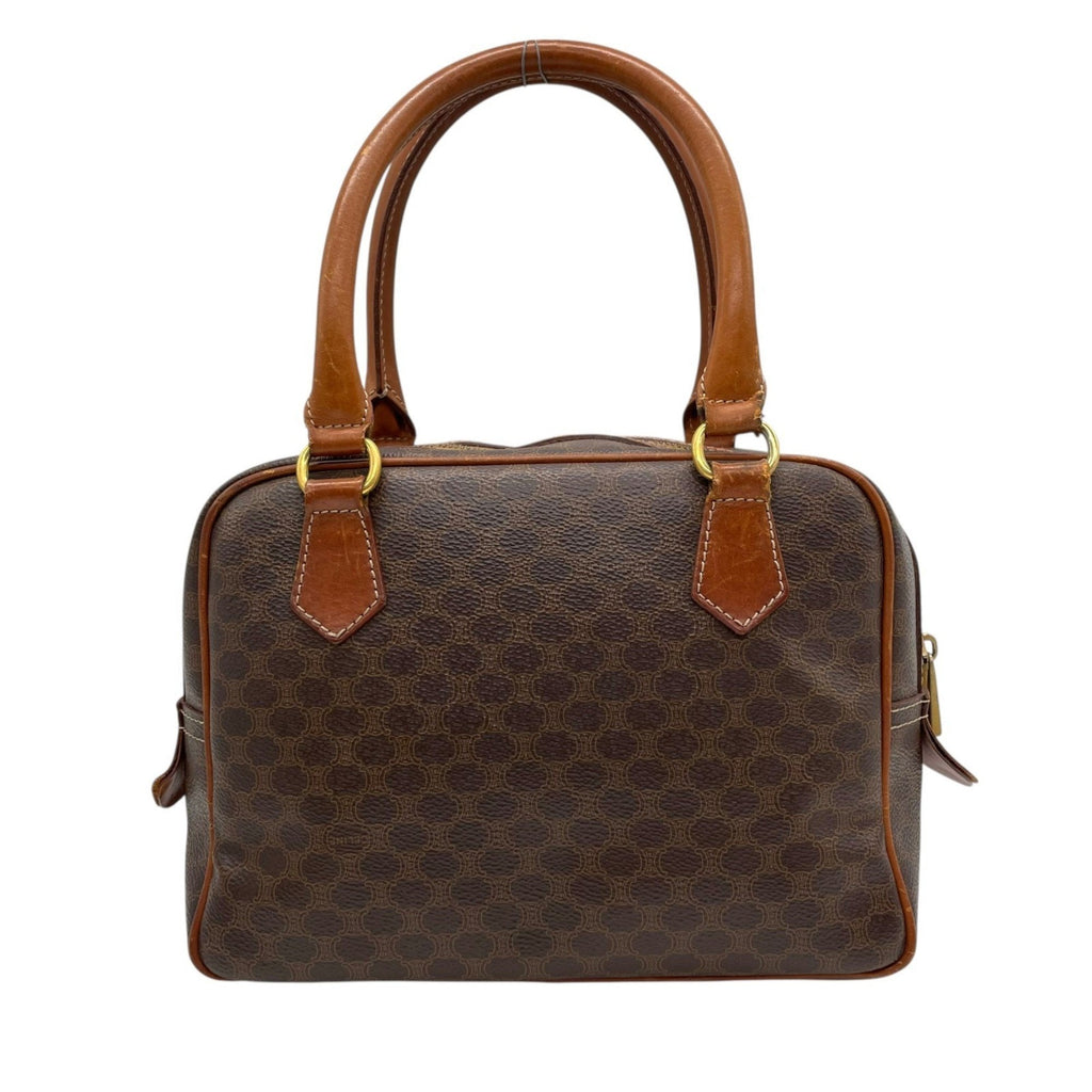 Boston Bag Triomphe Coated Canvas Small