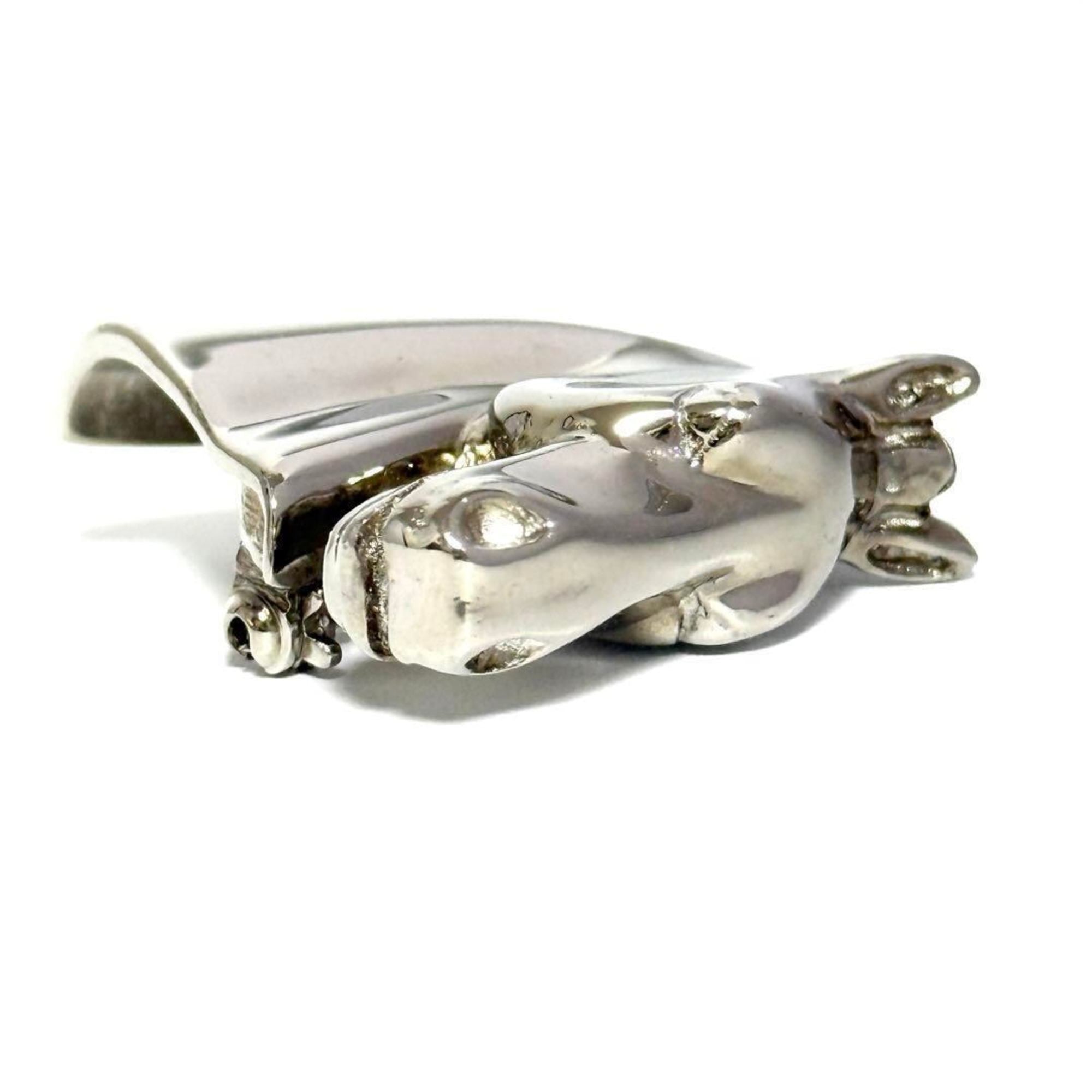 Vintage Horse Cheval Brooch Metal