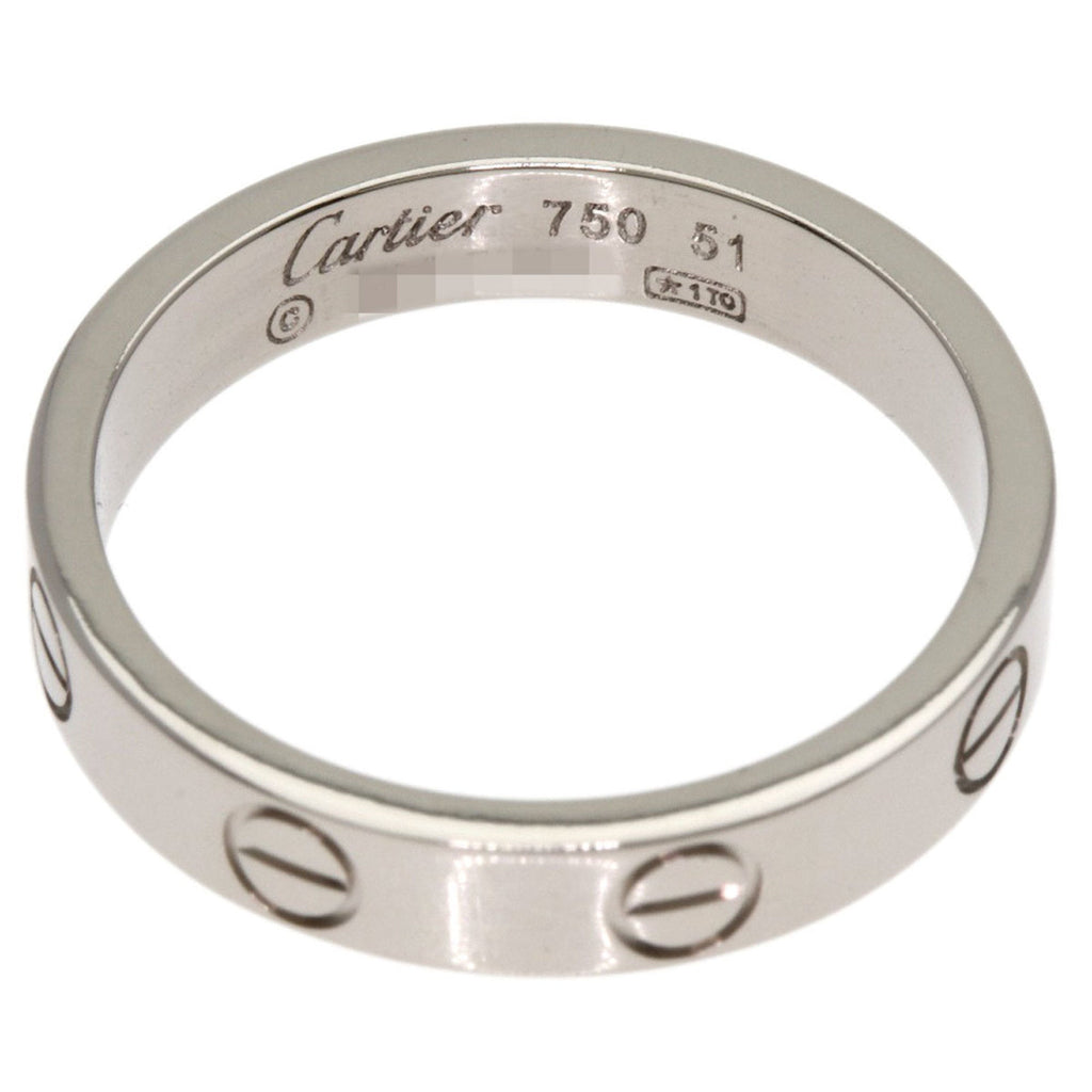 Love Ring 18K White Gold Mini