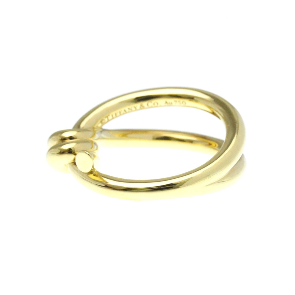 Knot Double Row Ring 18K Yellow Gold