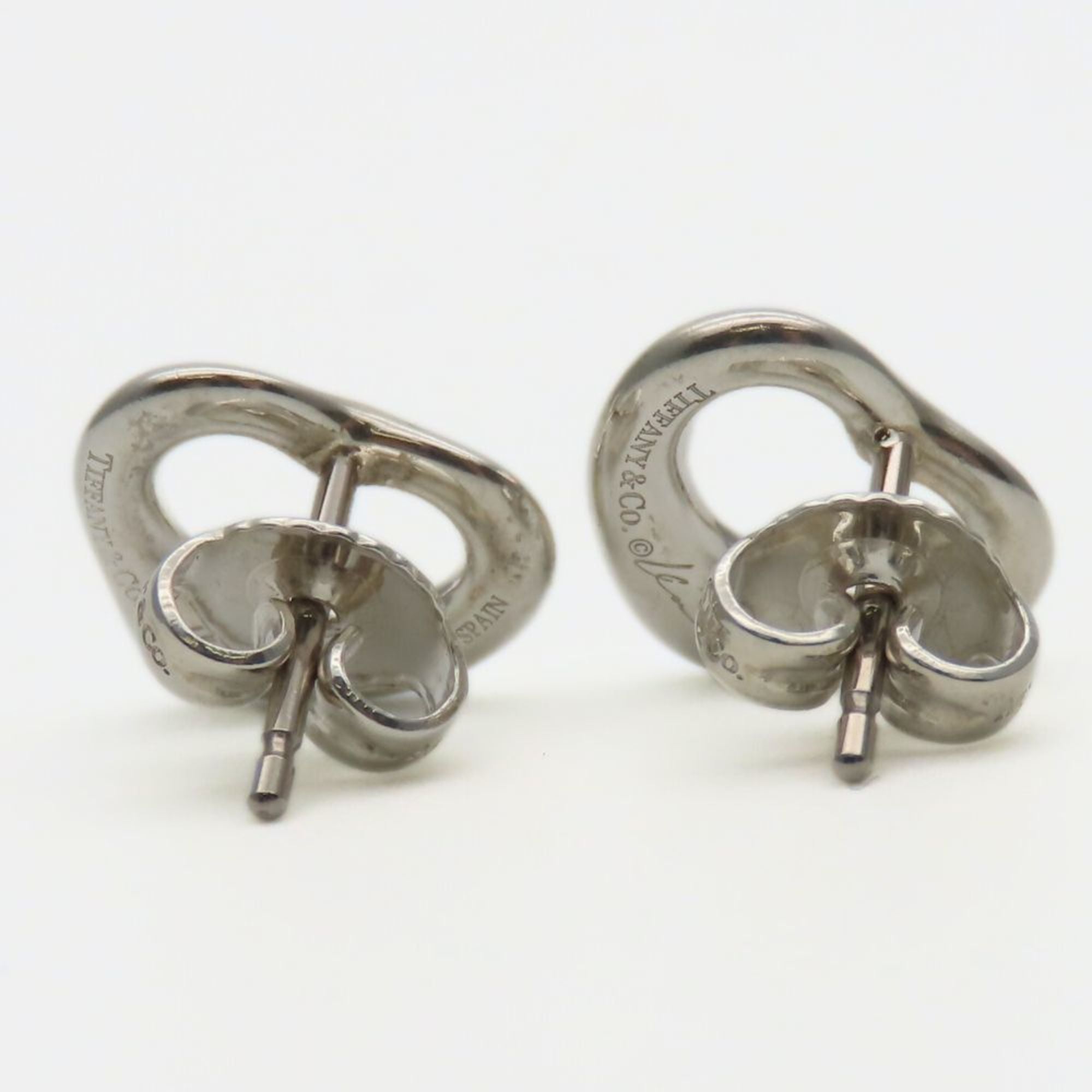 Elsa Peretti Earrings Sterling Silver 11mm Sterling Silver