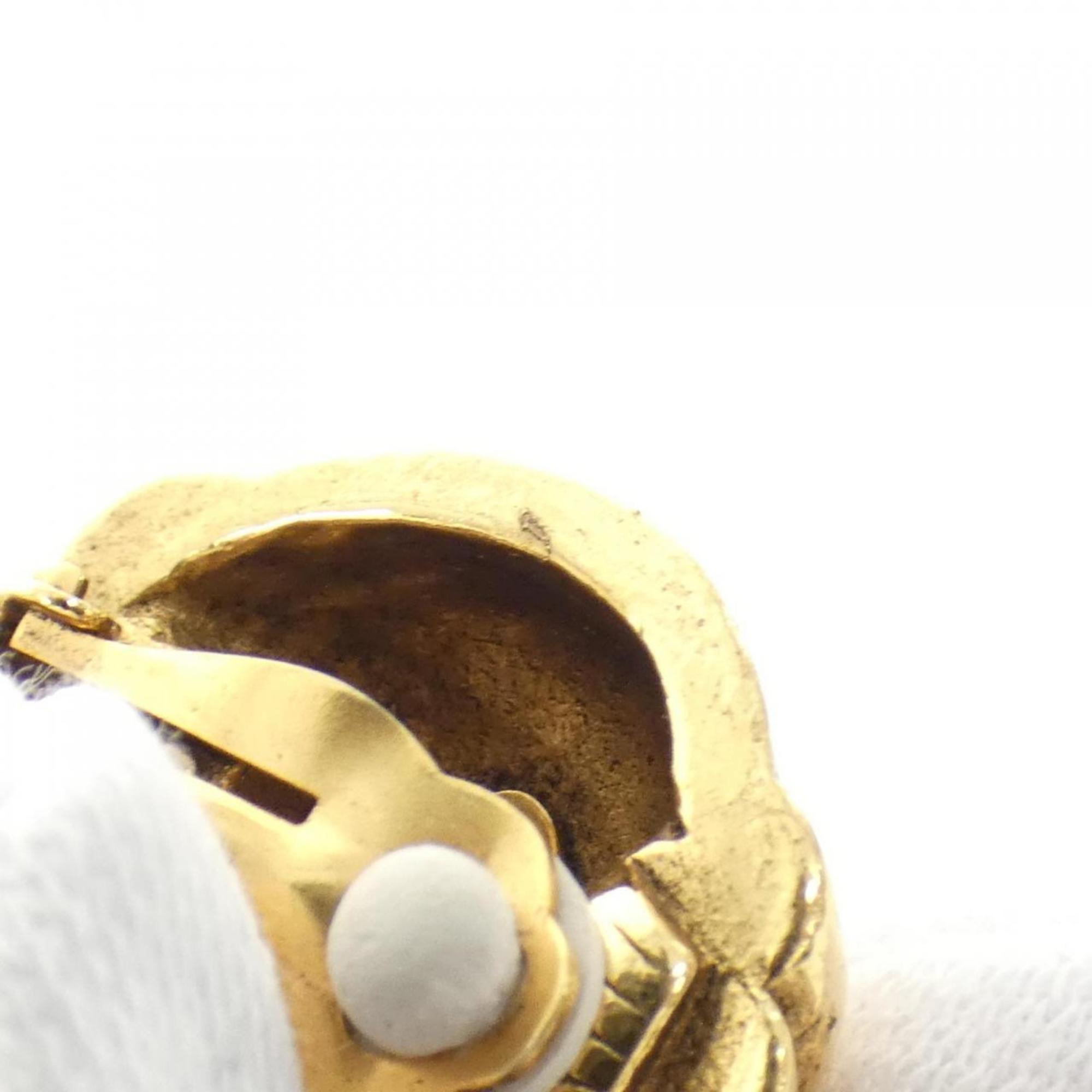 Clip-On Earrings Clip-On Gold-Tone Metal