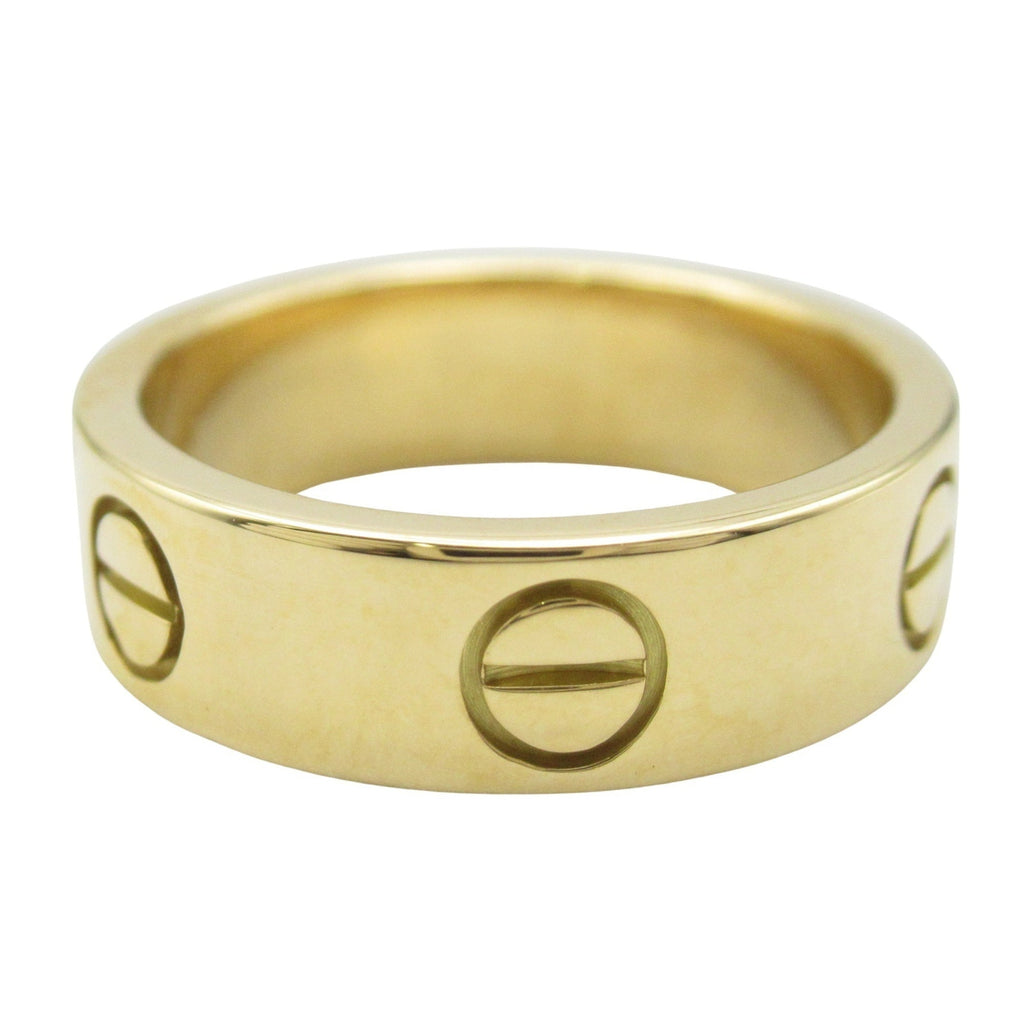 Love Band Ring 18K Yellow Gold