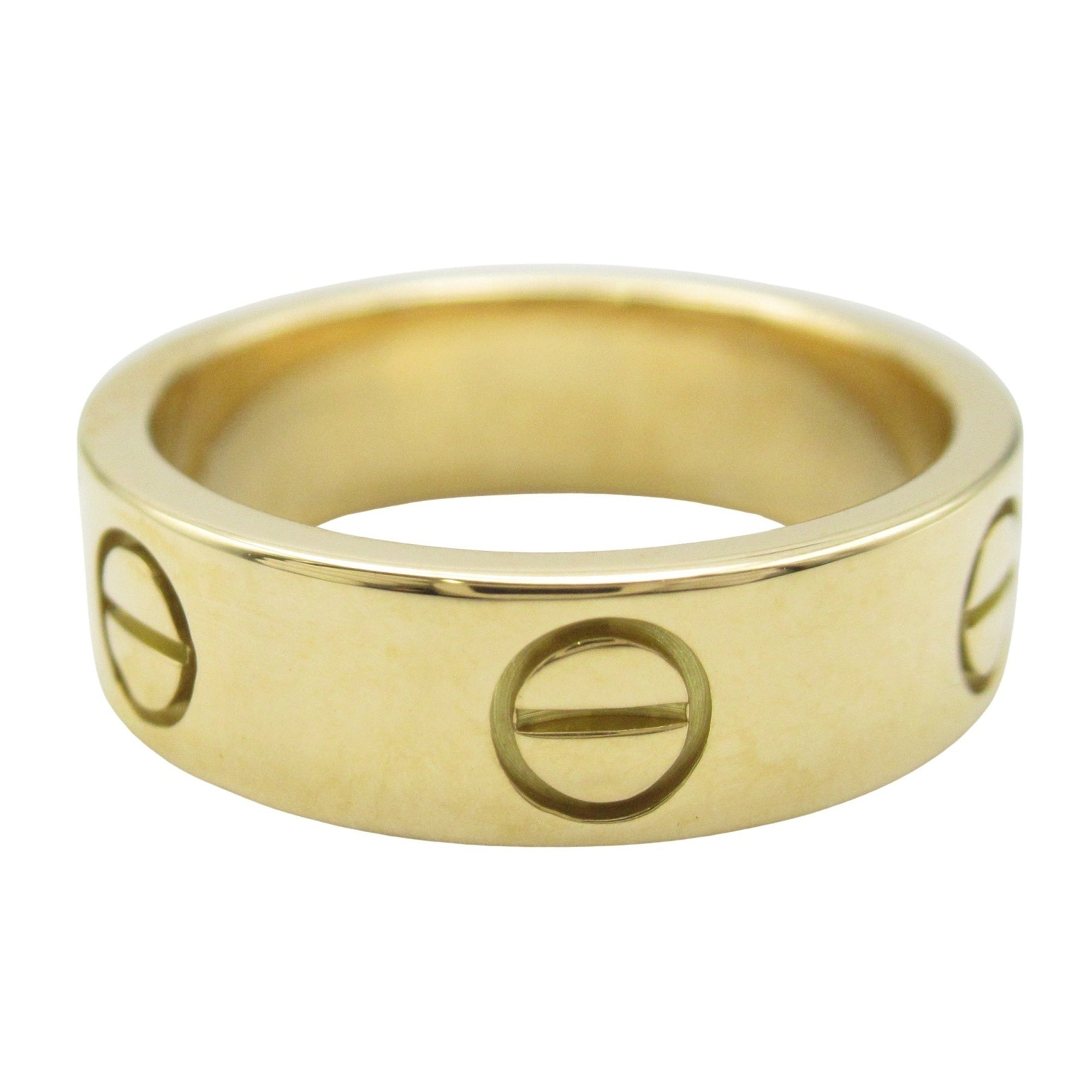 Love Band Ring 18K Yellow Gold