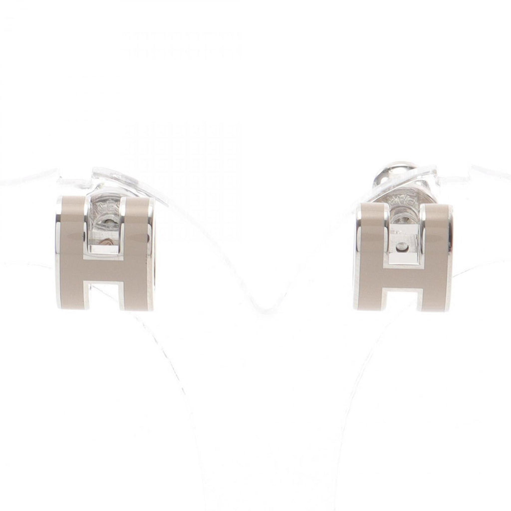Pop H Earrings Sterling Silver