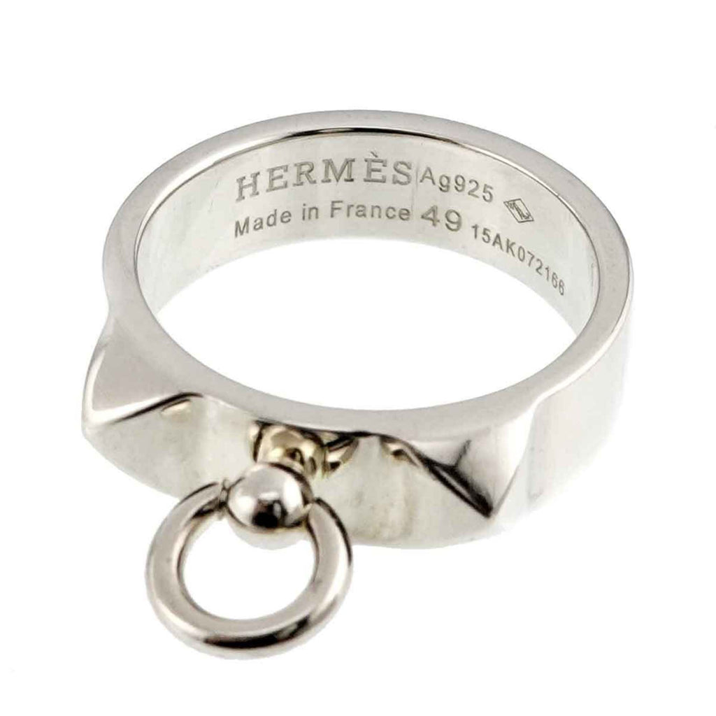 Collier de Chien Ring Sterling Silver