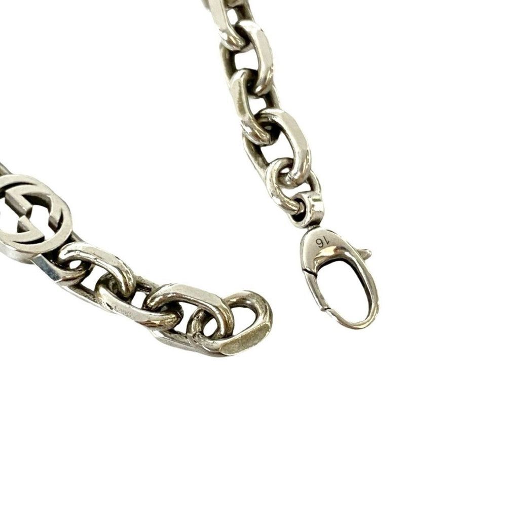 Interlocking G Bracelet Sterling Silver