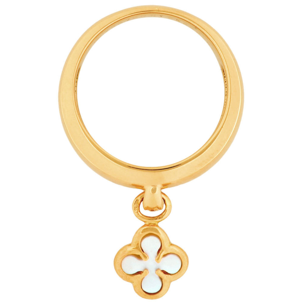 Alhambra Ring 18K Yellow Gold and Mother of Pearl