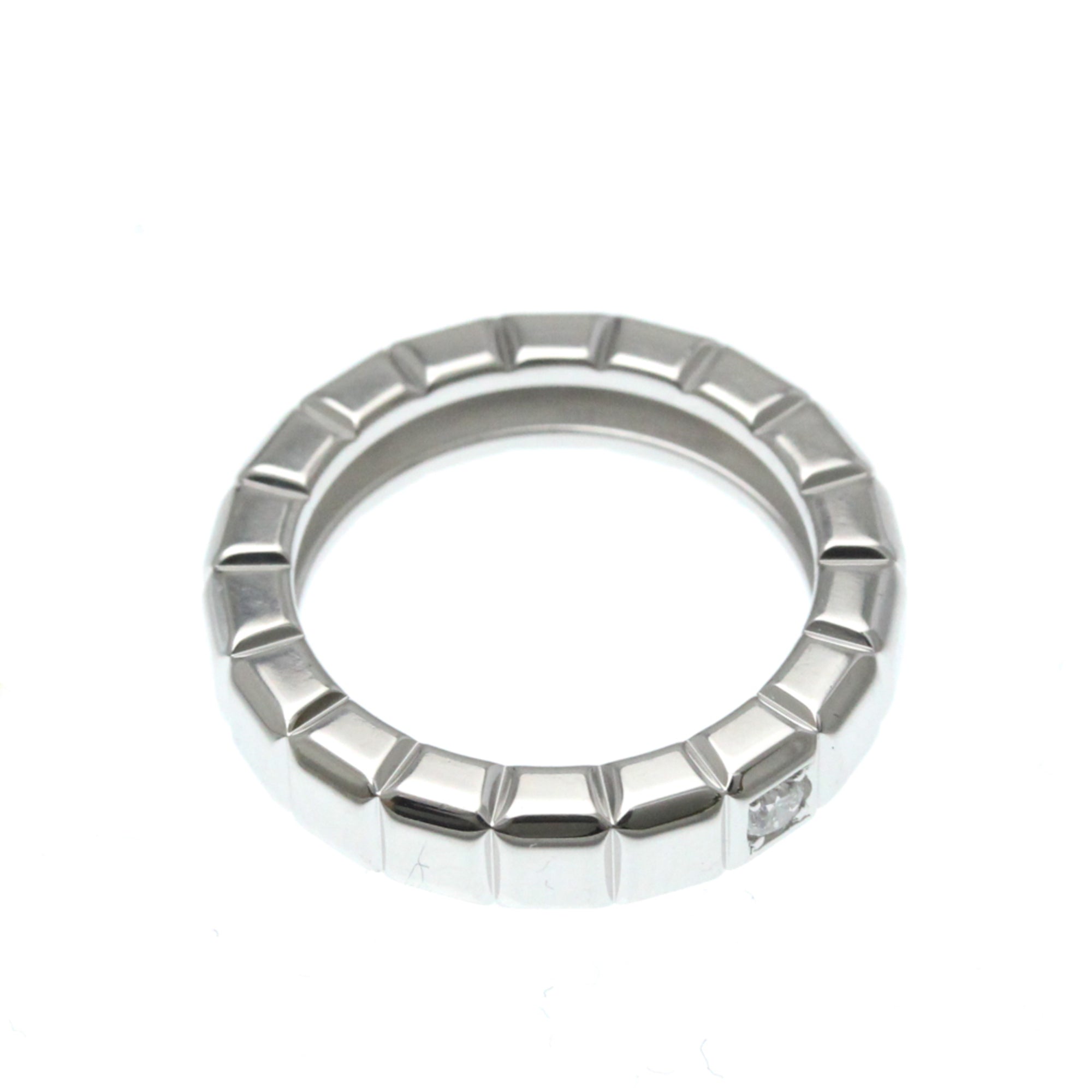 Ice Cube Ring 18K White Gold with Diamond