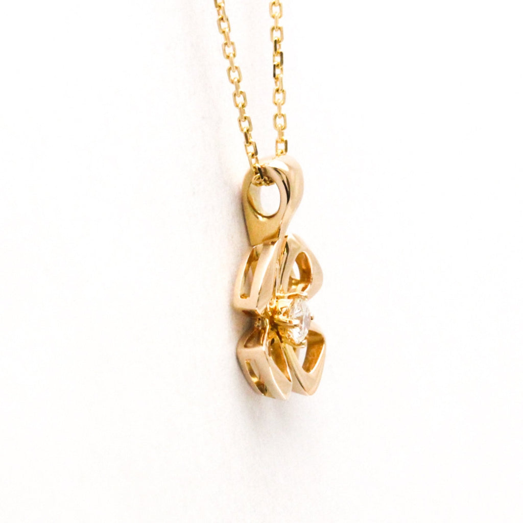 Fiorever Pendant Necklace 18K Rose Gold with Diamond