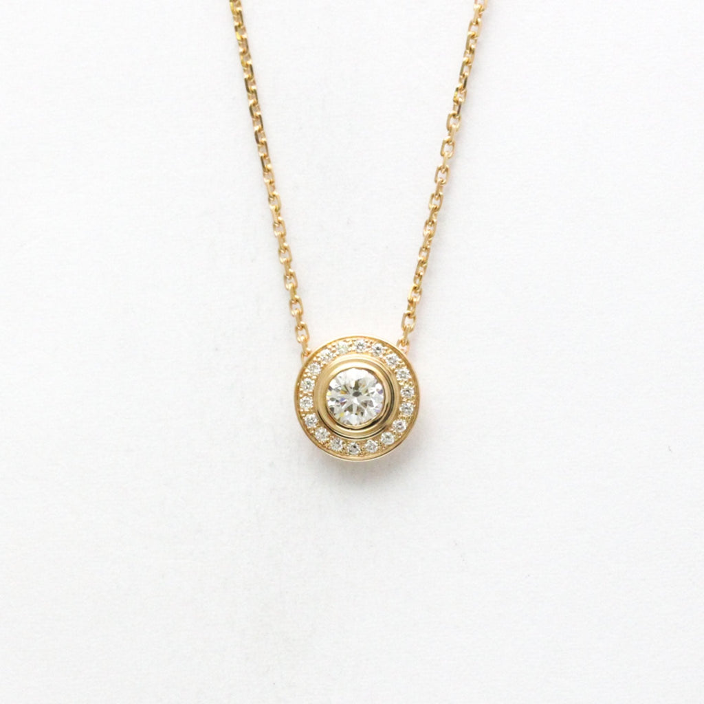 Pendant Necklace 18K Rose Gold and Diamond