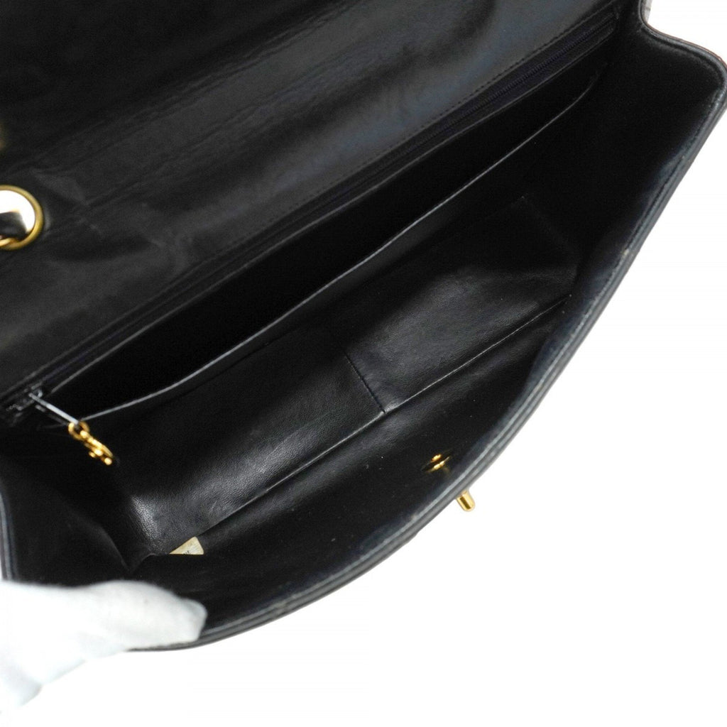 Vintage Classic Single Flap Bag Quilted Lambskin Jumbo