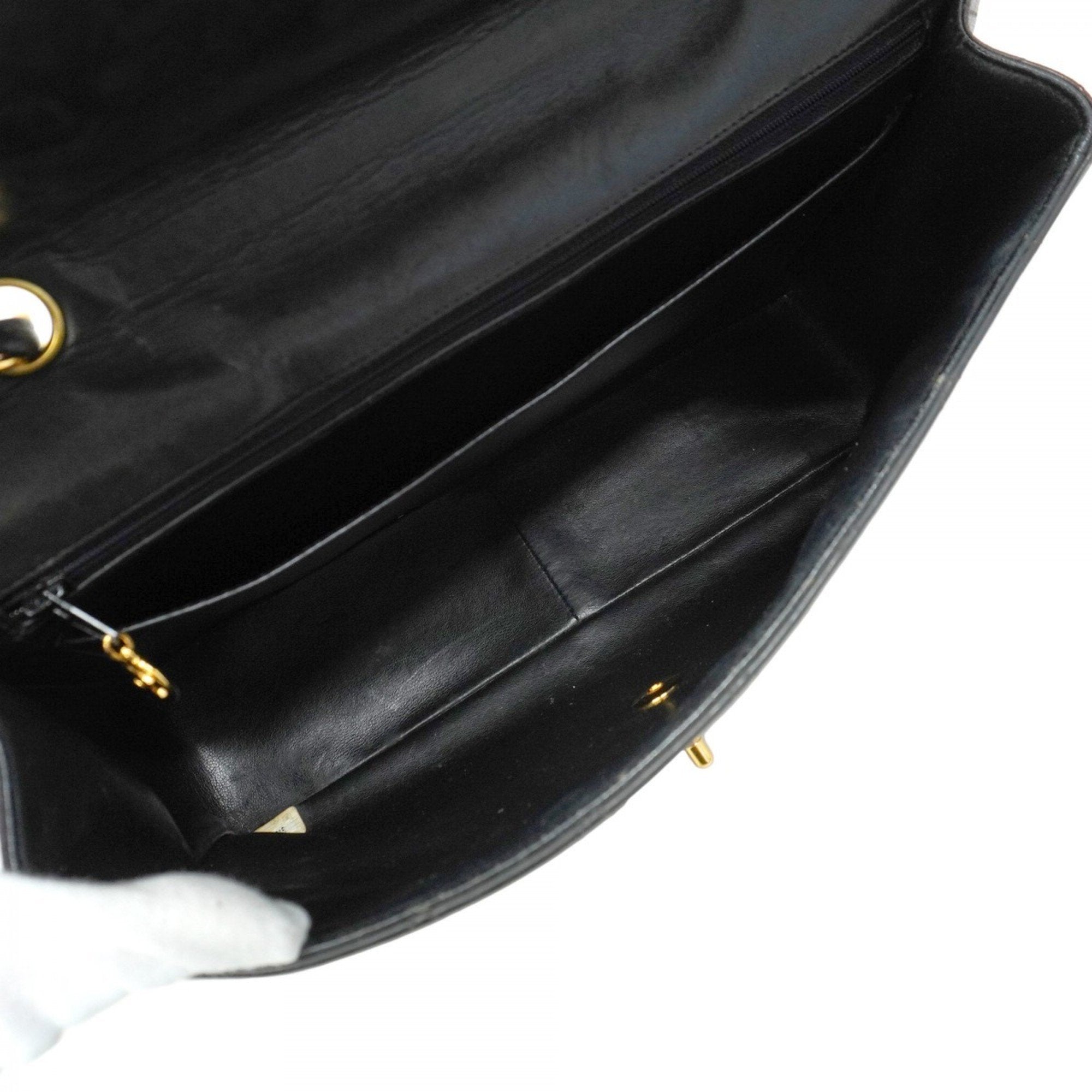 Vintage Classic Single Flap Bag Quilted Lambskin Jumbo