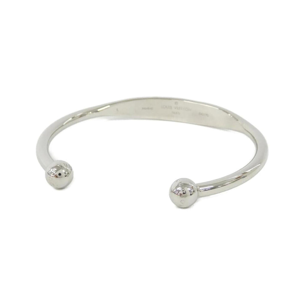 Monogram Bangle Silver Bracelet