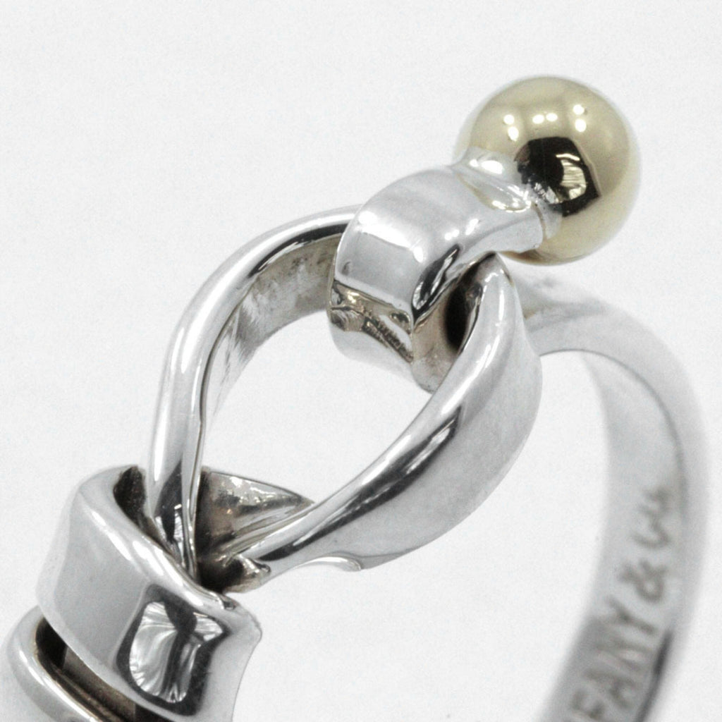 Love Knot Ring 18K Yellow Gold and Sterling Silver
