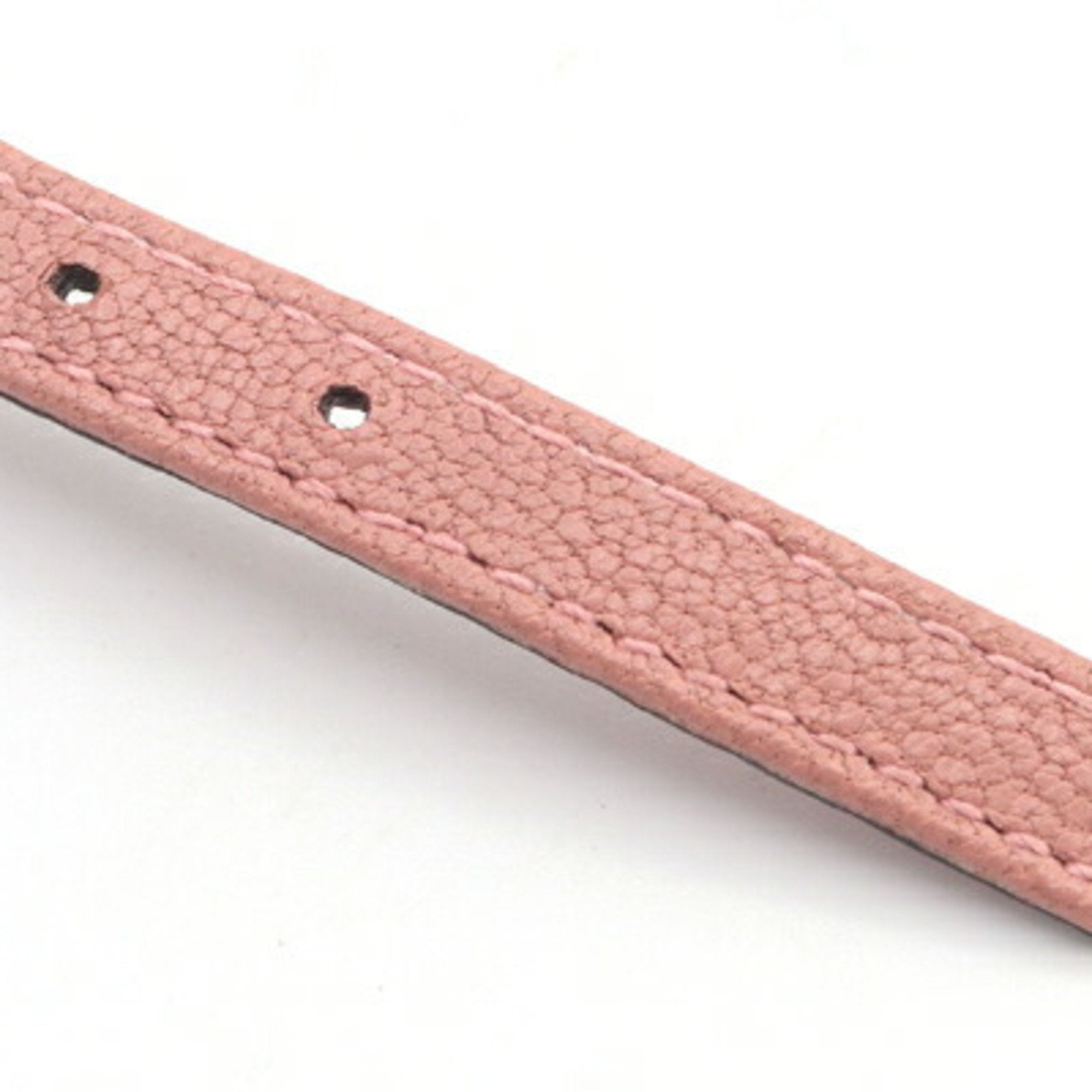 Double G Bracelet Pink Leather