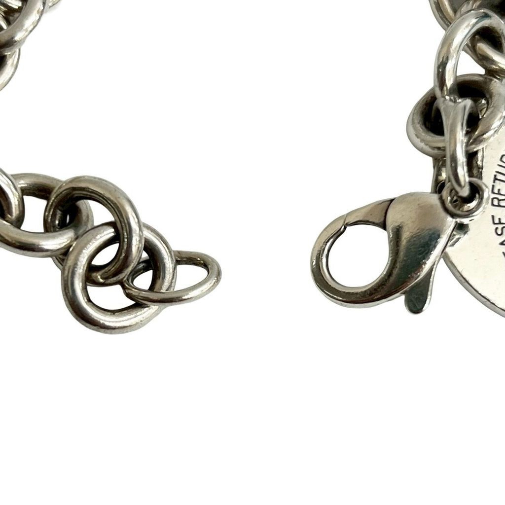 Round Tag Bracelet Sterling Silver