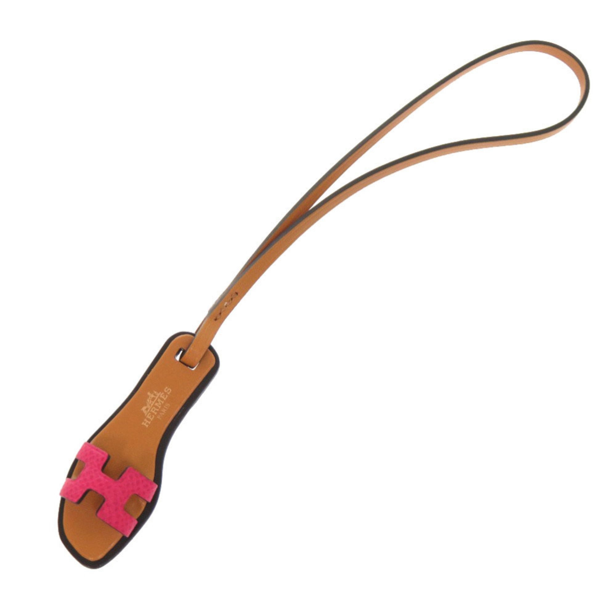 Oran Nano Bag Charm Epsom Leather