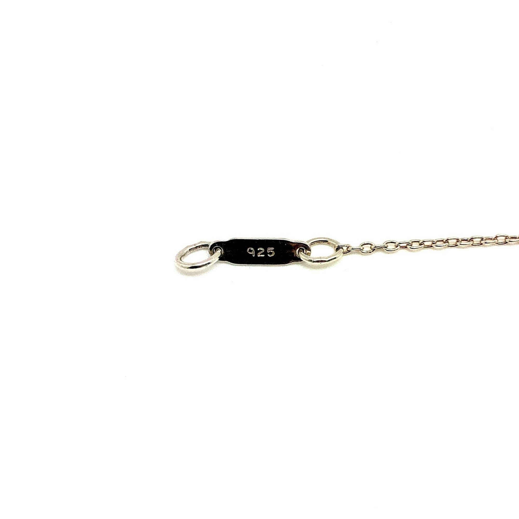 Pendant Necklace 18K Gold and Sterling Silver