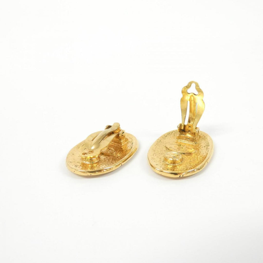 Clip-On Earrings Clip-On Gold-Tone Metal