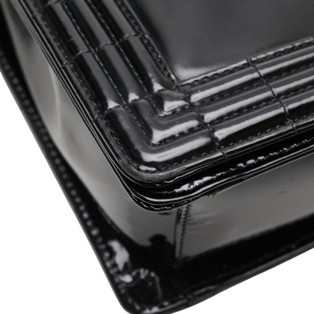 Reverso Boy Flap Bag Glazed Calfskin Large