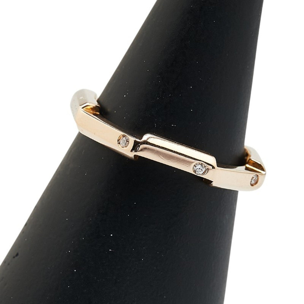 Link To Love Ring 18K Rose Gold With Diamond