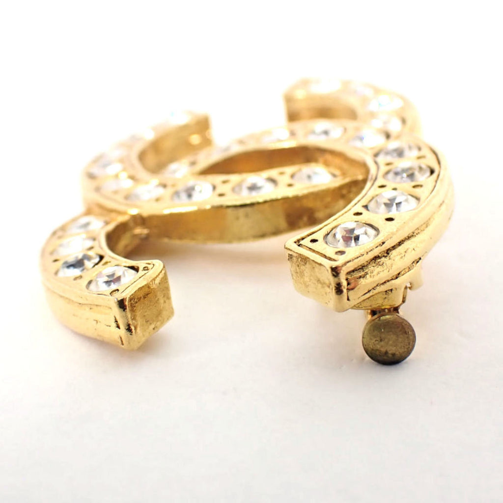CC Logo Brooch Metal
