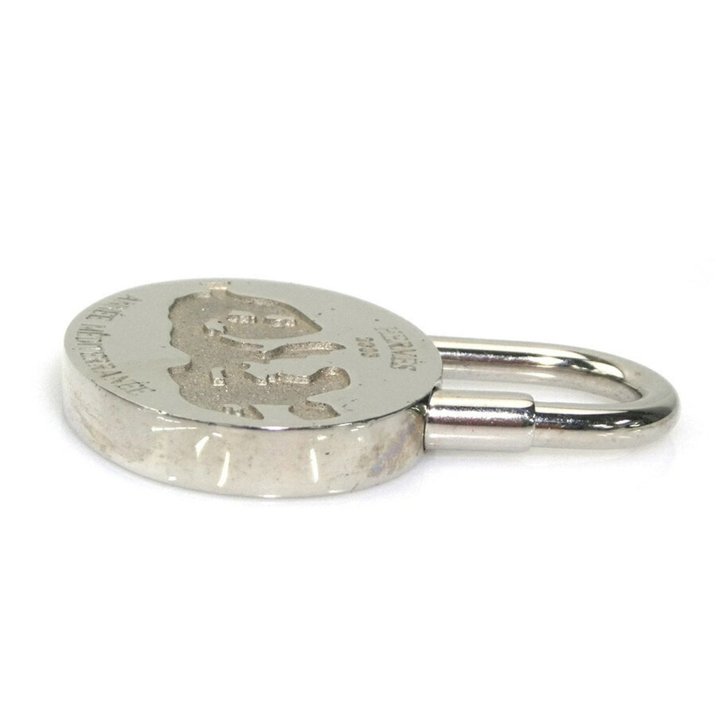 Padlock Charm Metal Silver Handbag Charm