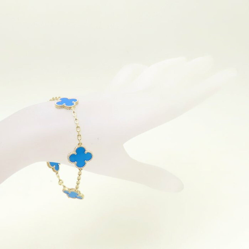 Alhambra Bracelet 18K Yellow Gold