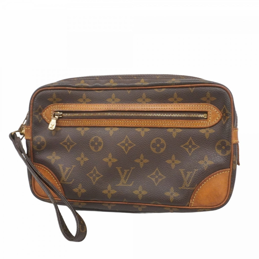 Marly Dragonne Clutch Monogram Canvas GM