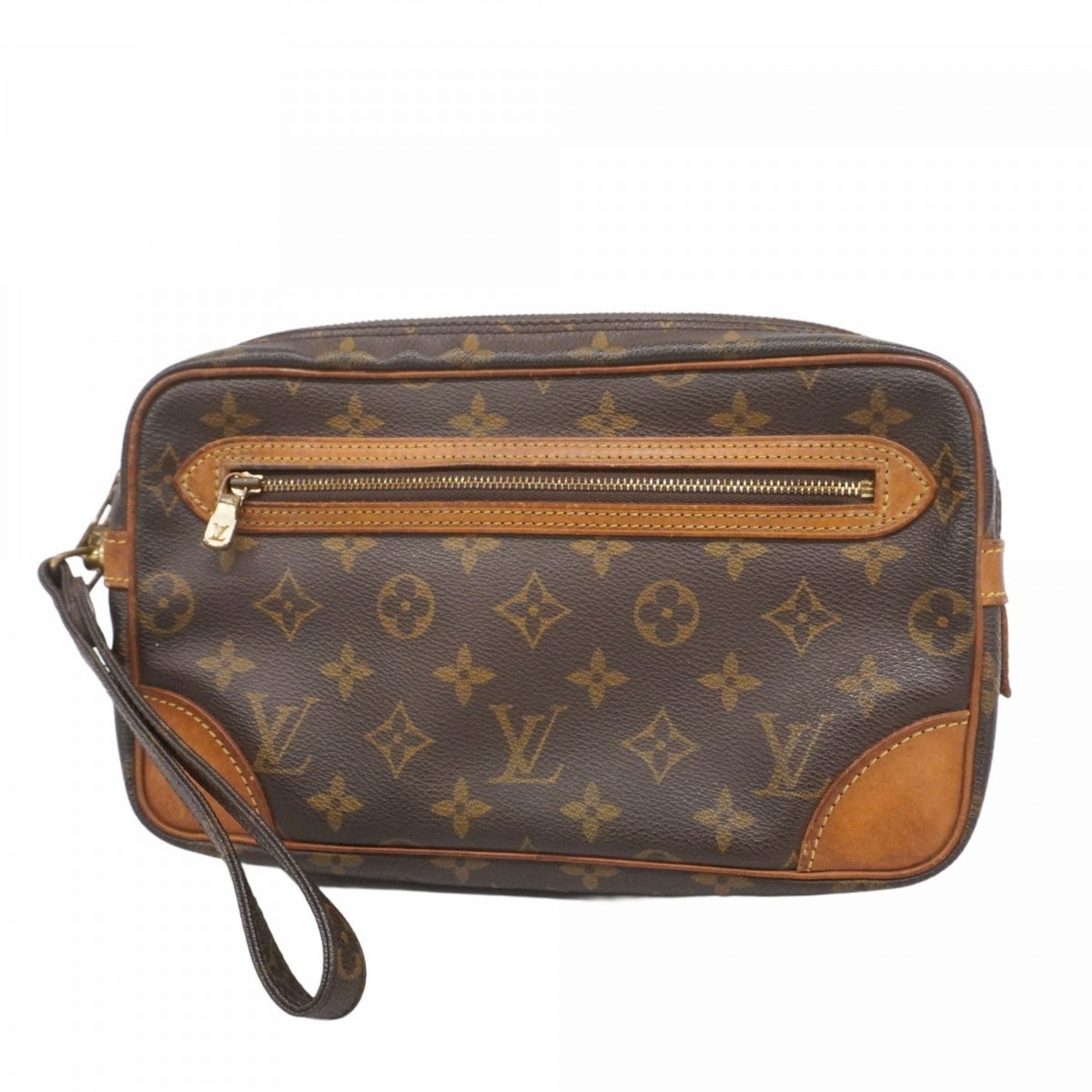 Marly Dragonne Clutch Monogram Canvas GM