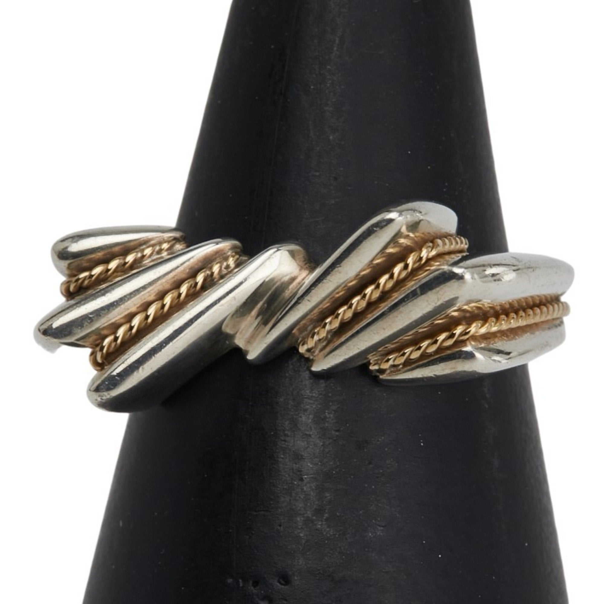 Ring Sterling Silver and 18K Yellow Gold