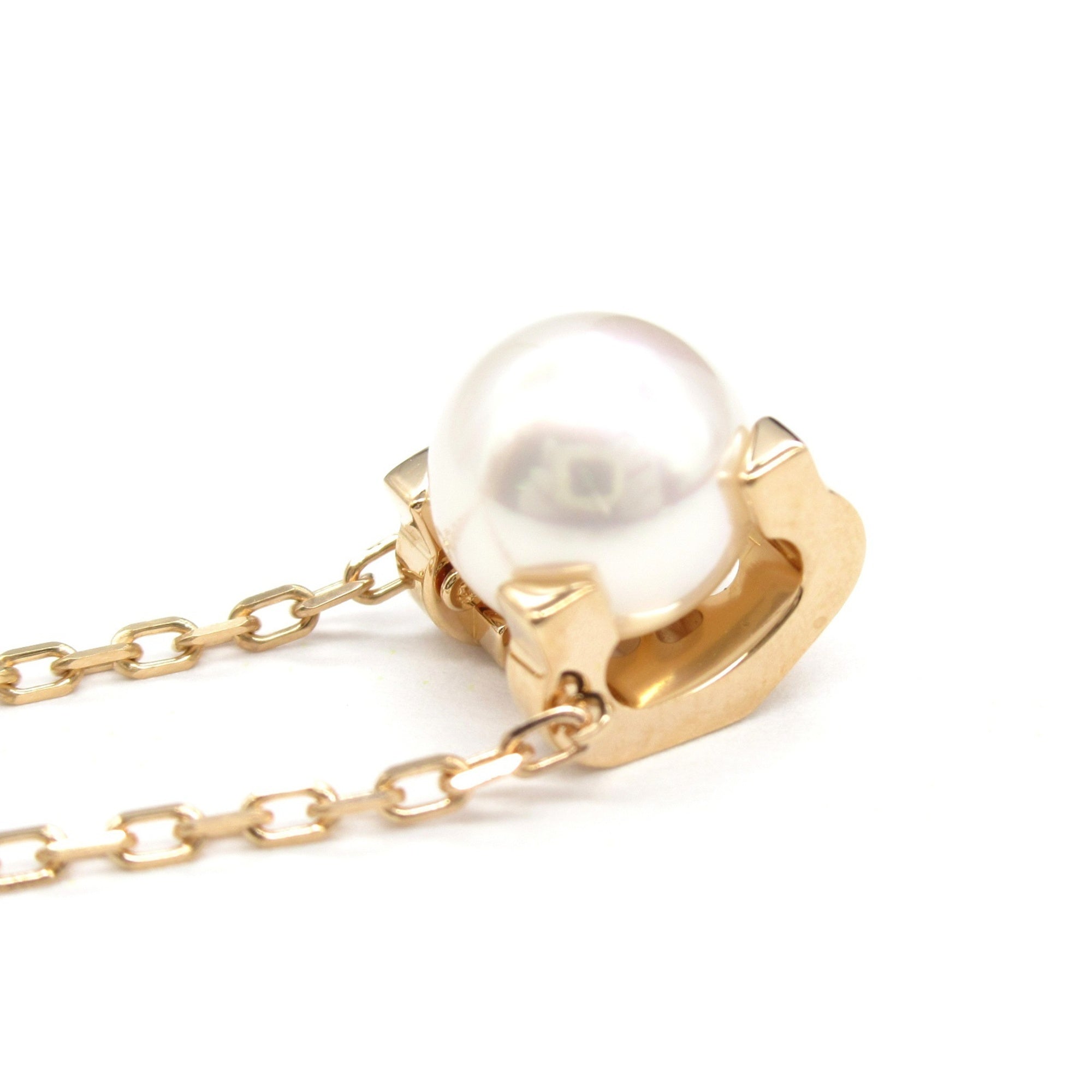 C de Cartier Pendant Necklace 18K Rose Gold