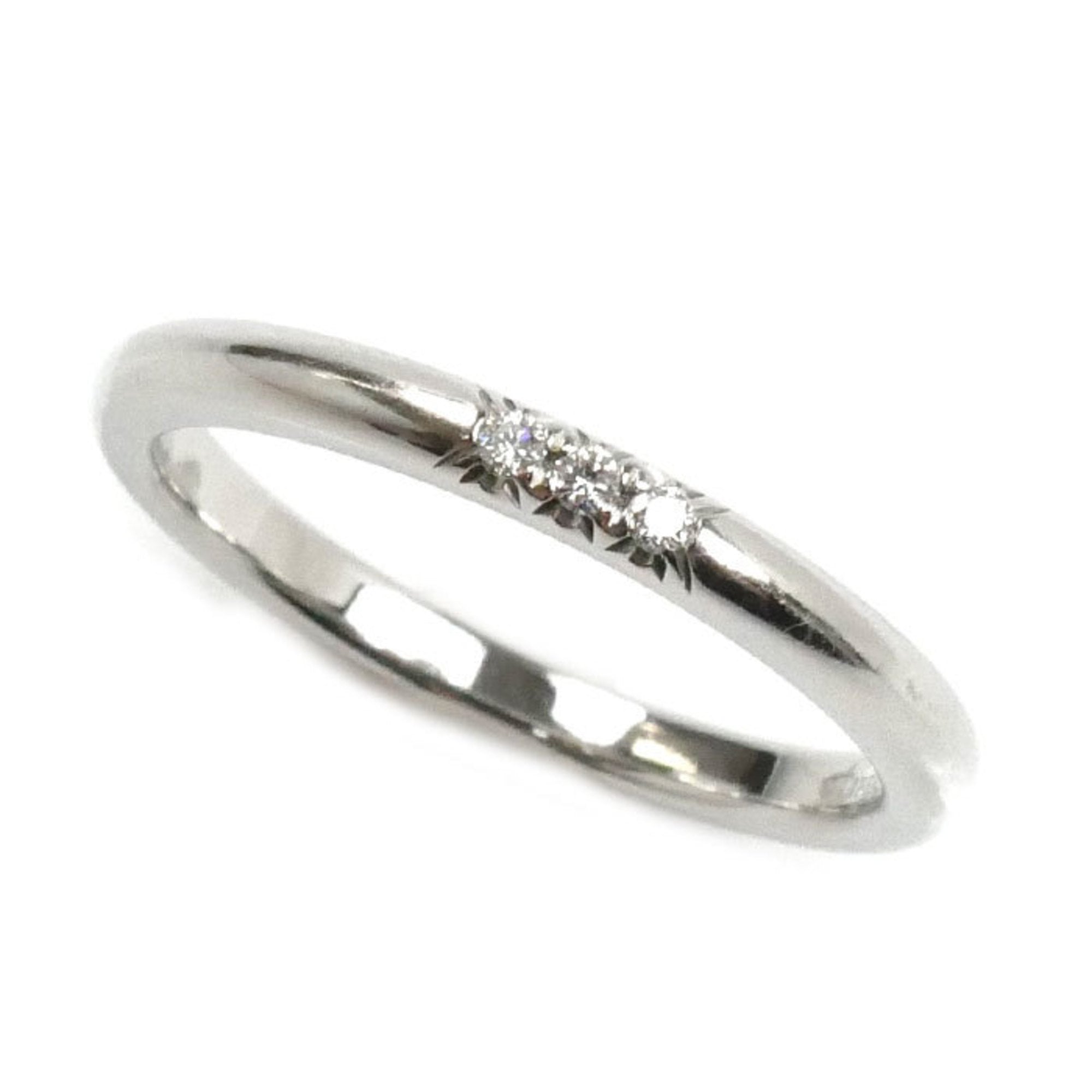 Platinum Ring with Diamond
