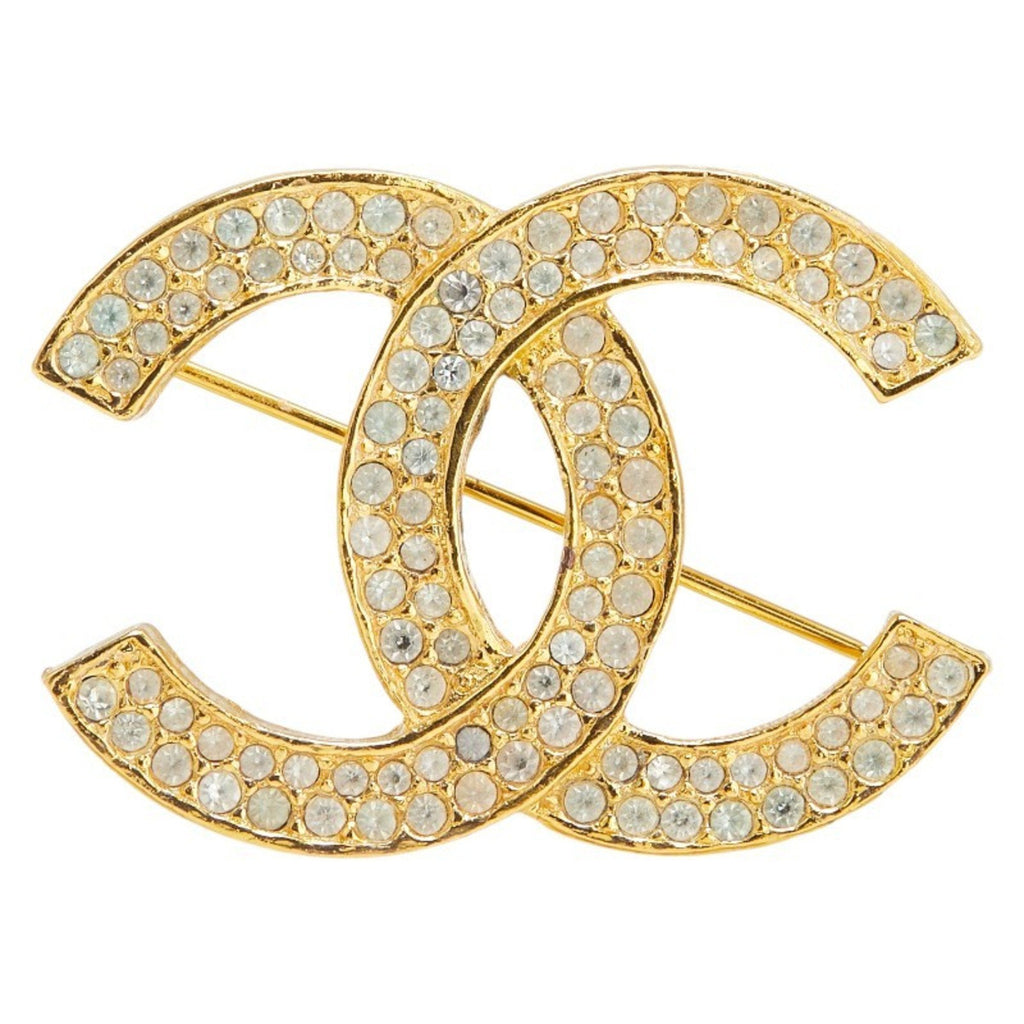 CC Logo Brooch Metal
