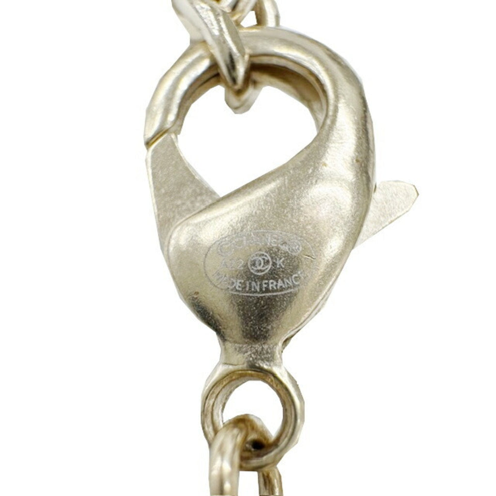 CC Logo Pendant Necklace Metal