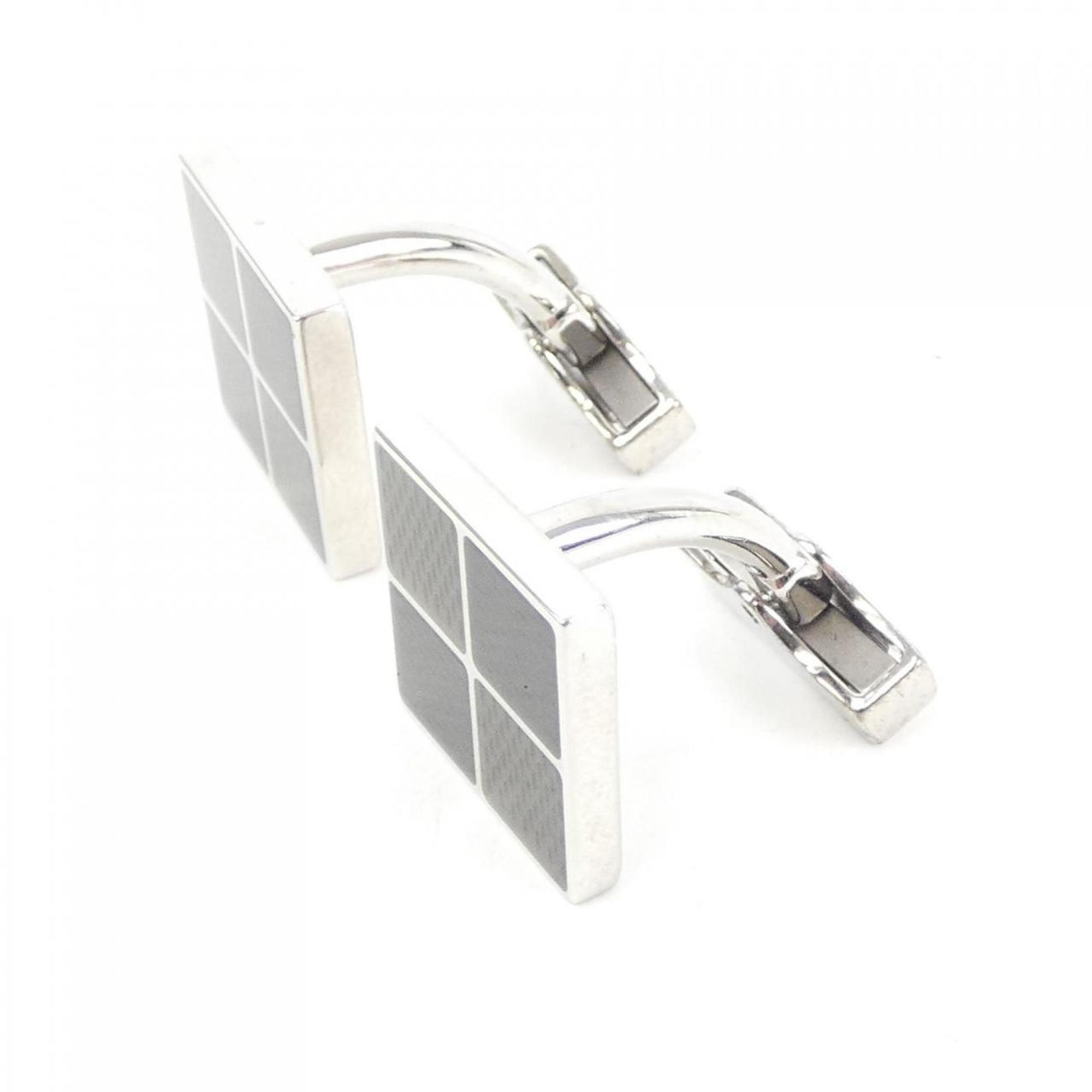 Cufflinks Black and Silver Bracelet