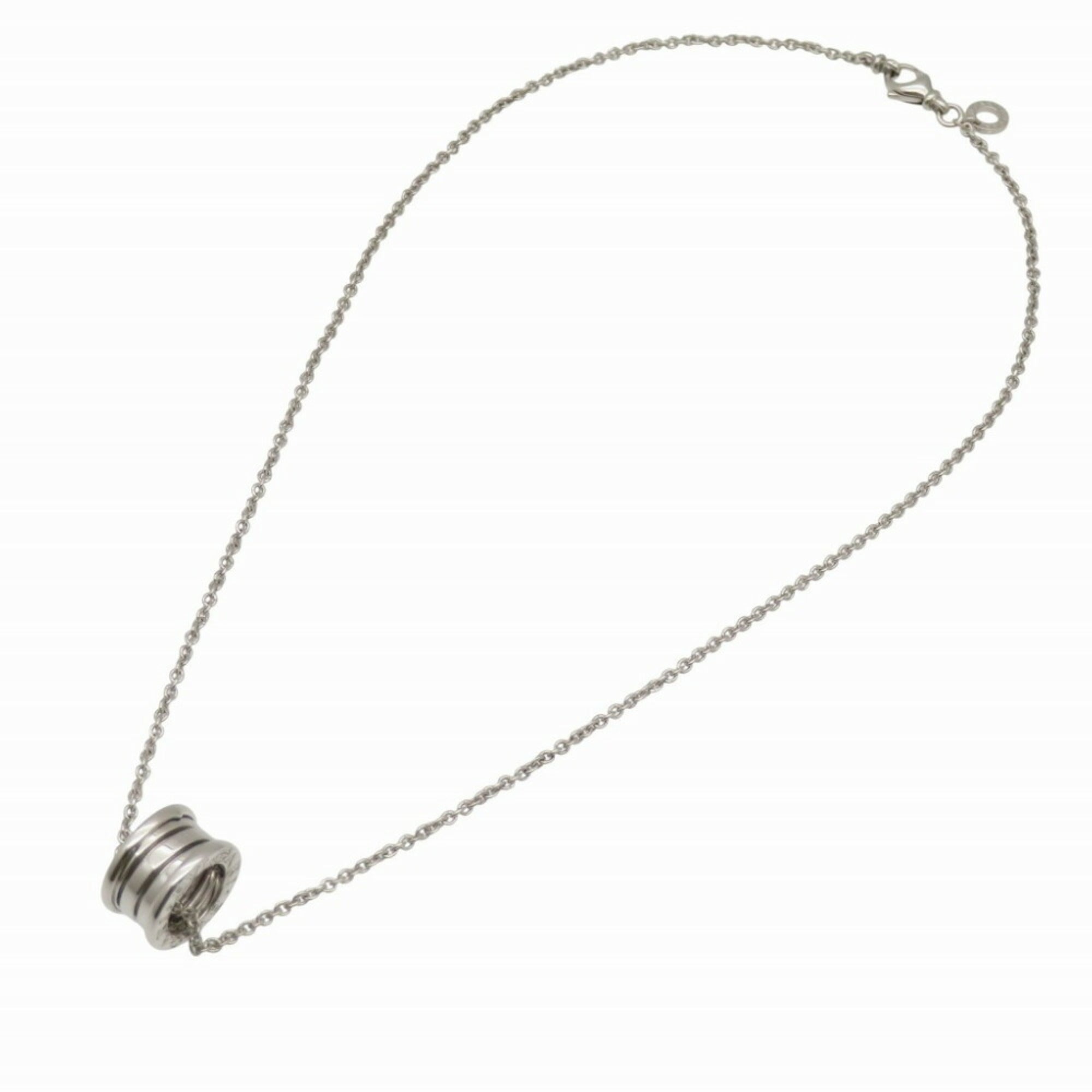 B.Zero1 Pendant Necklace 18K White Gold