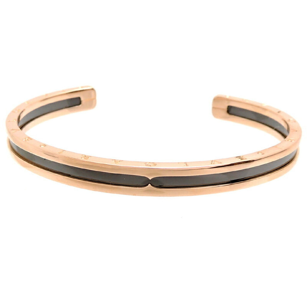 B.Zero1 Bangle Aluminum and 18K Rose Gold Bracelet