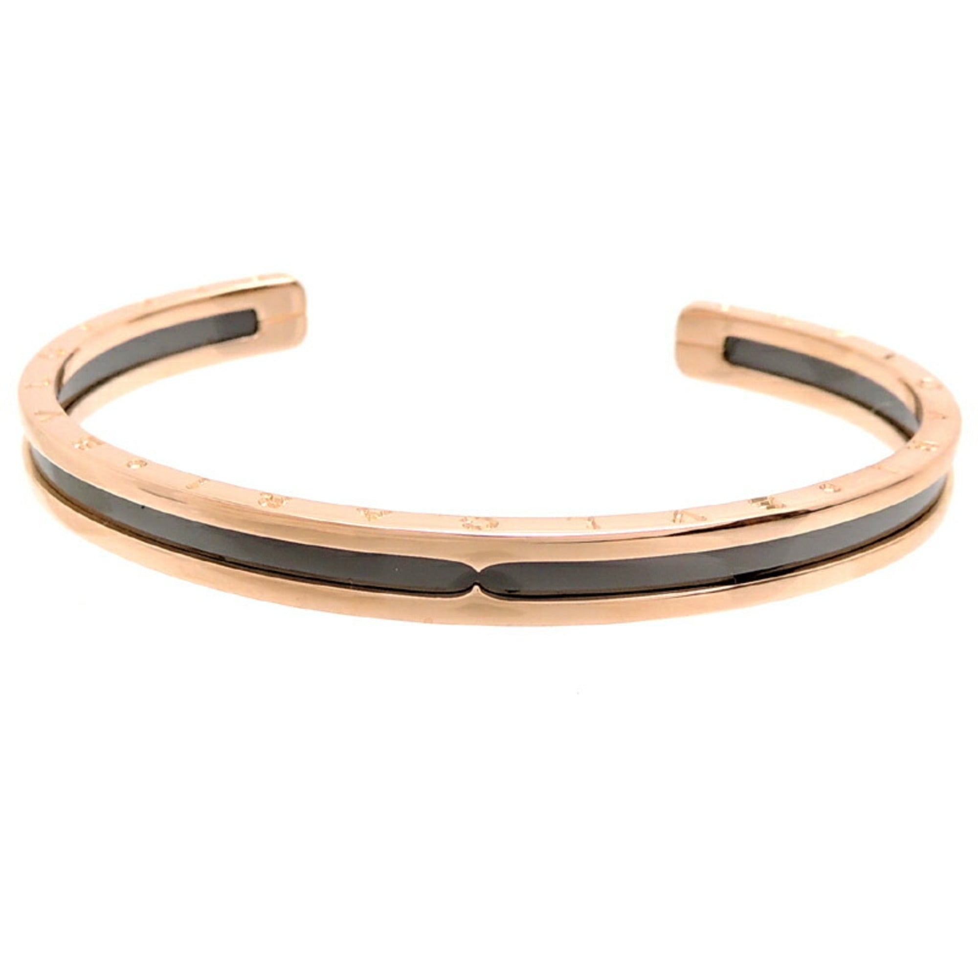 B.Zero1 Bangle Aluminum and 18K Rose Gold Bracelet