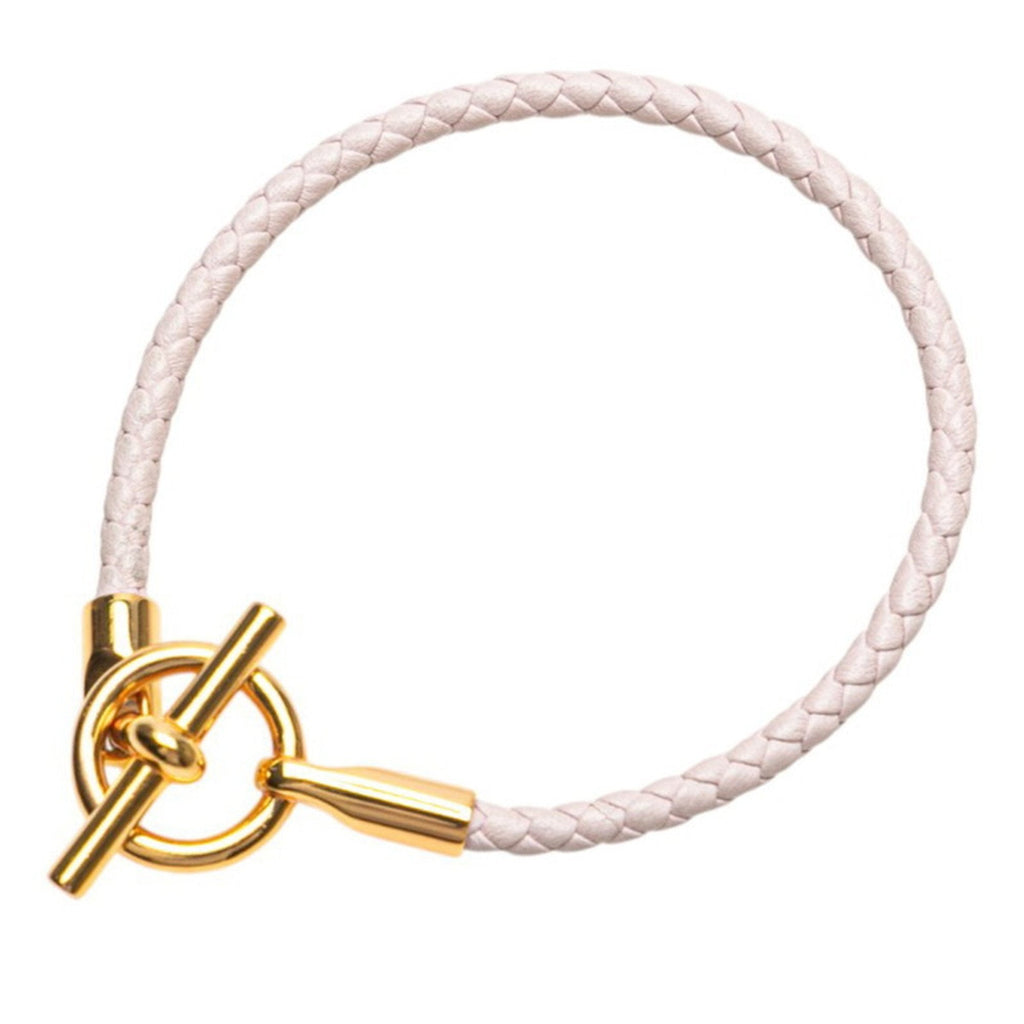 Bracelet Leather Pink Gold