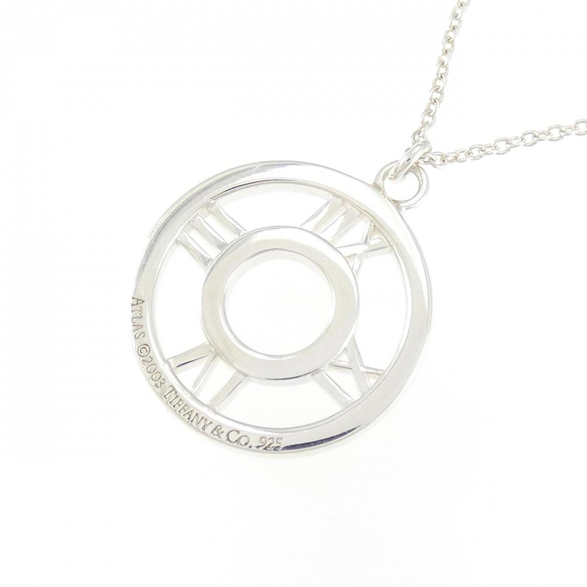 Atlas Pendant Necklace Sterling Silver