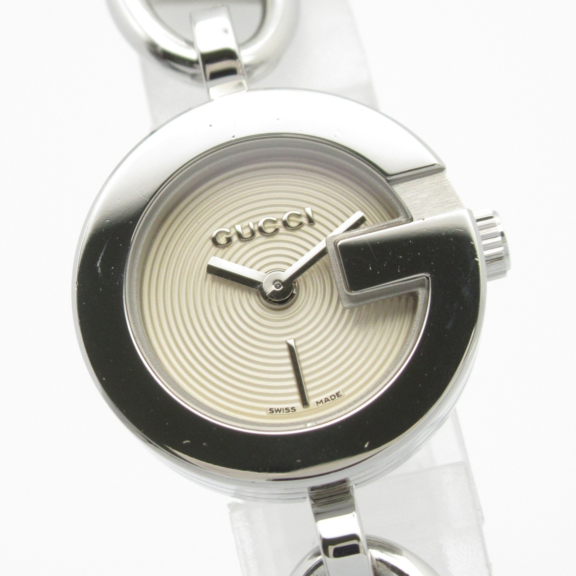 G Charm Bracelet Watch Stainless Steel 107