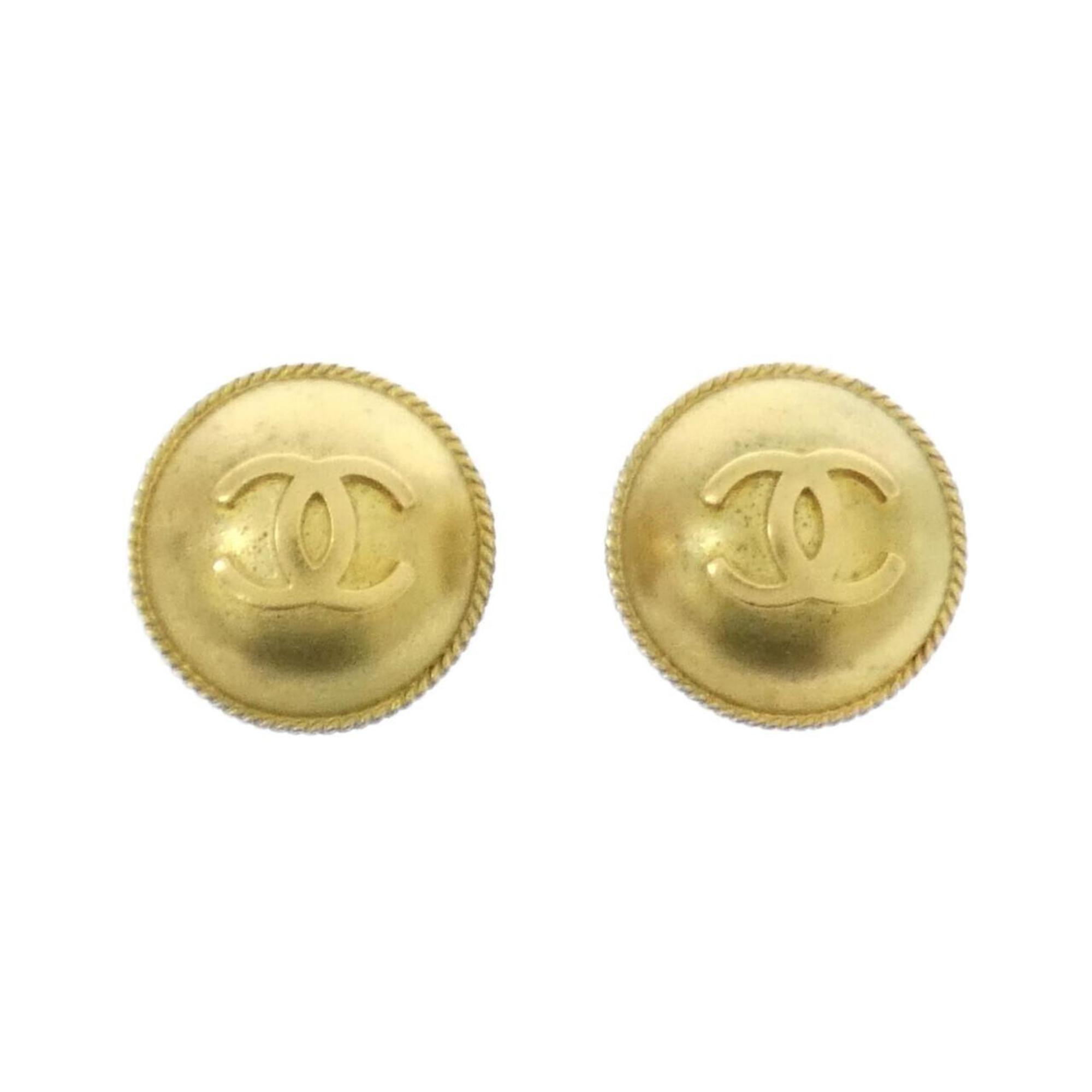 Clip-On Earrings Clip-On Gold-Tone Metal