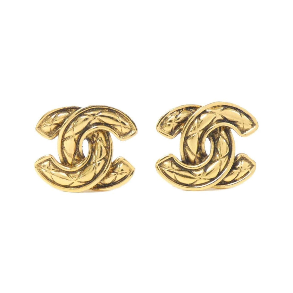 Earrings Gold-Tone Metal