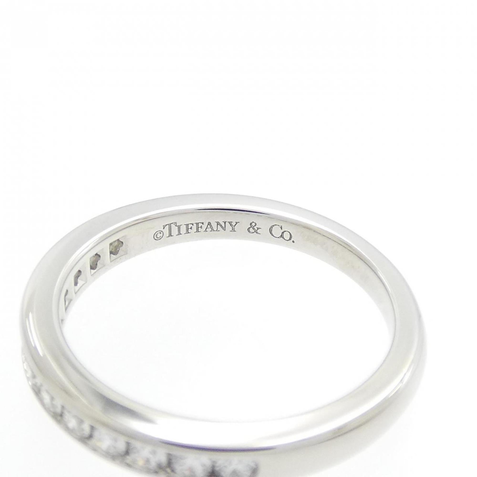 Half Circle Channel Setting Ring with Diamond
