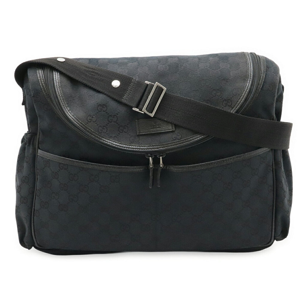 Diaper Crossbody Bag GG Canvas