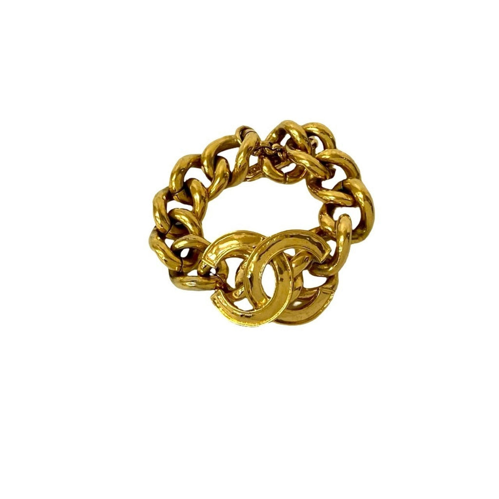 CC Logo Chain Bracelet Metal